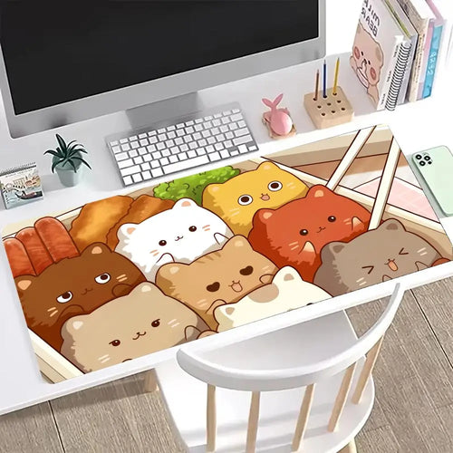 Anime Cat XXL Desk Mat