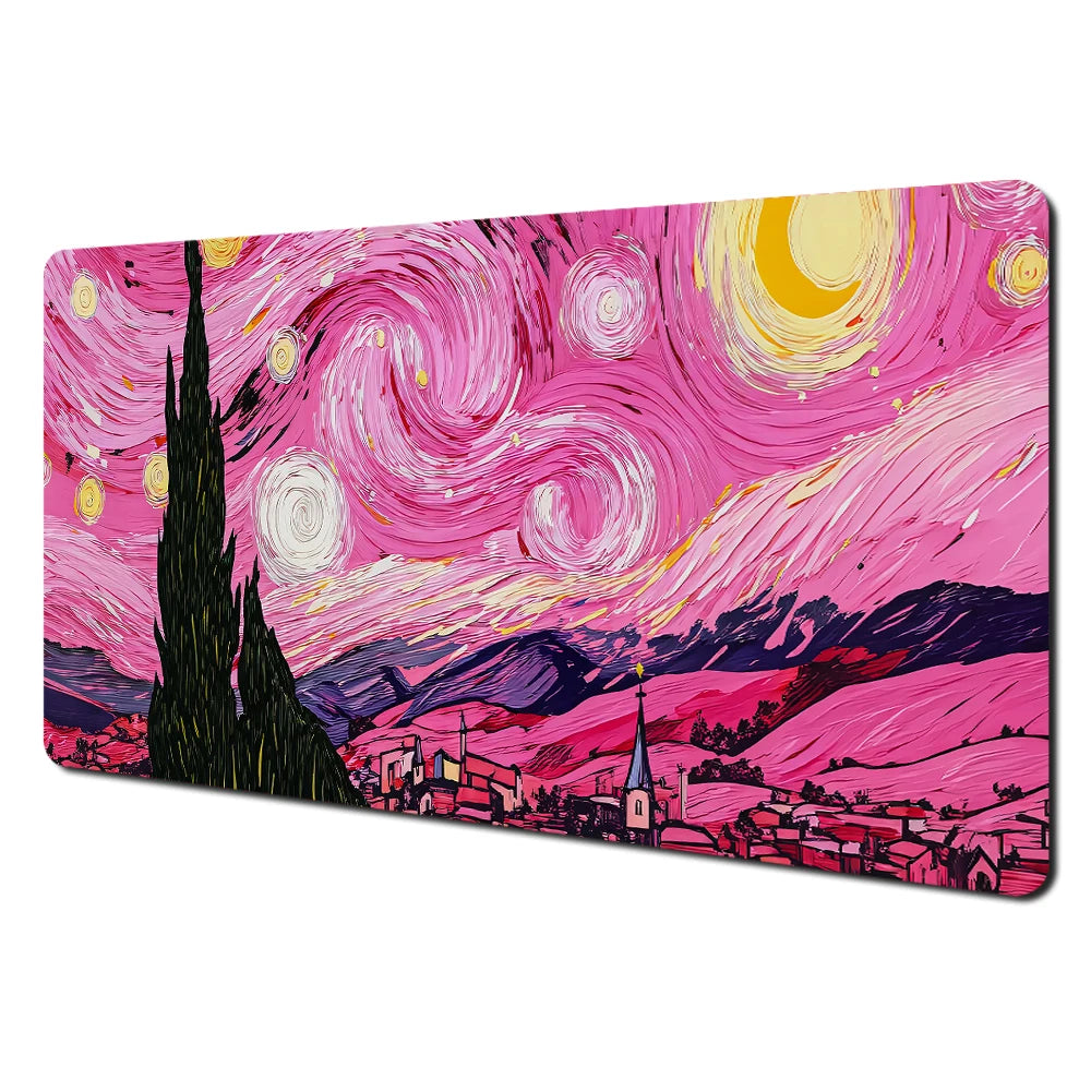 Pink Kawaii Gaming Mouse Pad