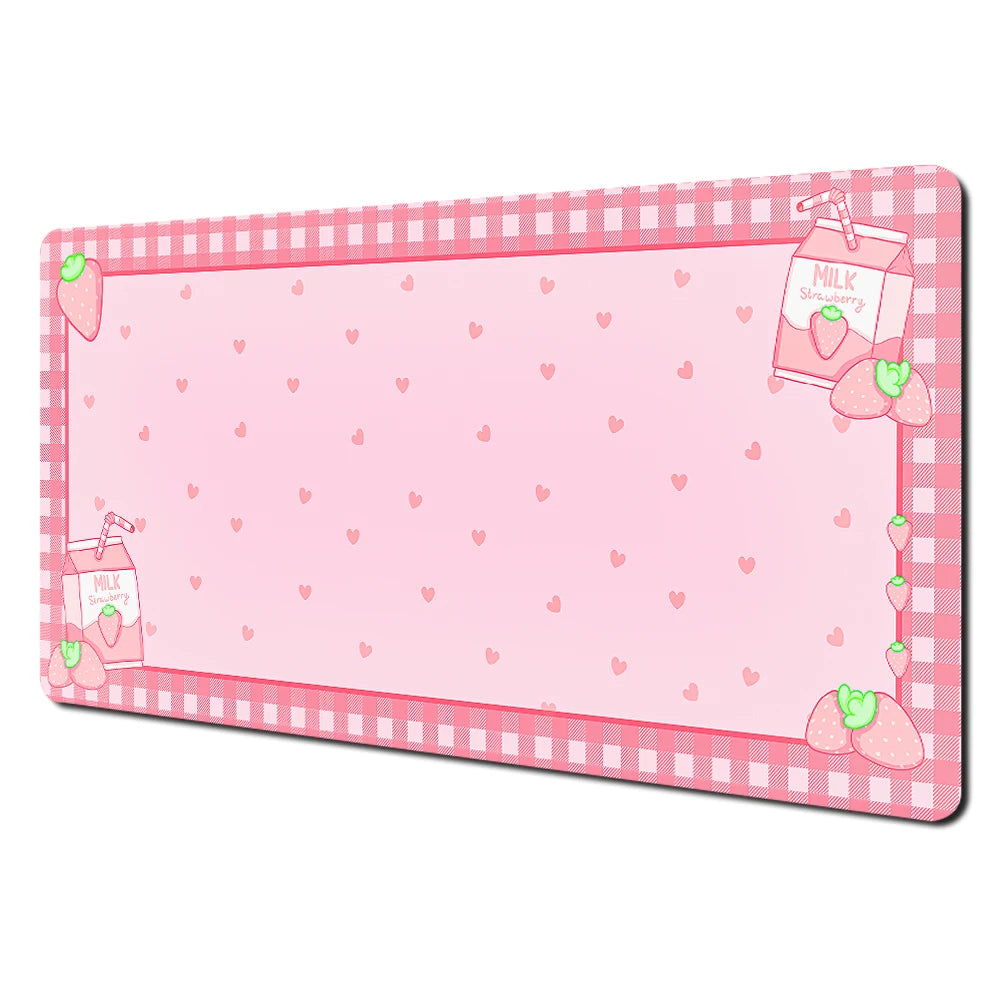 Pink Kawaii Gaming Mouse Pad