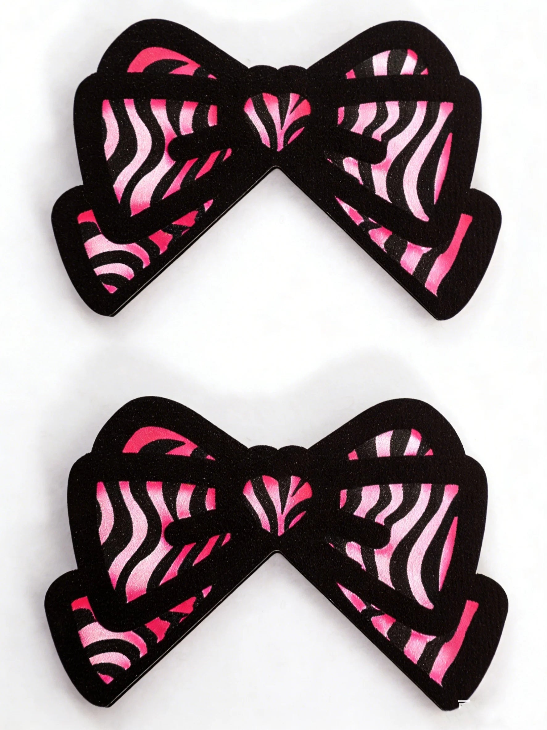 Bow Monitor Decor (Pink & Brown)