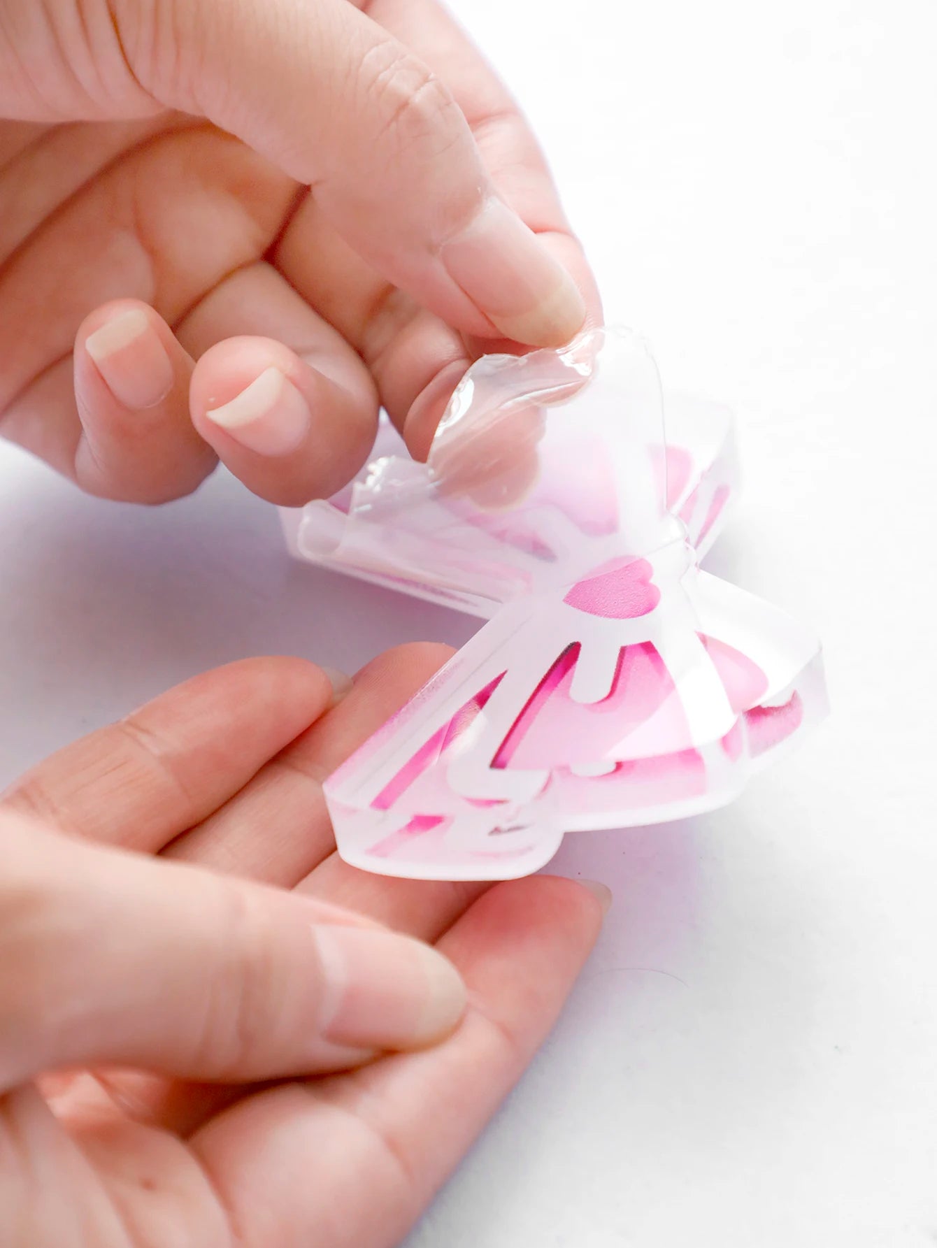Kawaii Bow Monitor Decor (Pink)