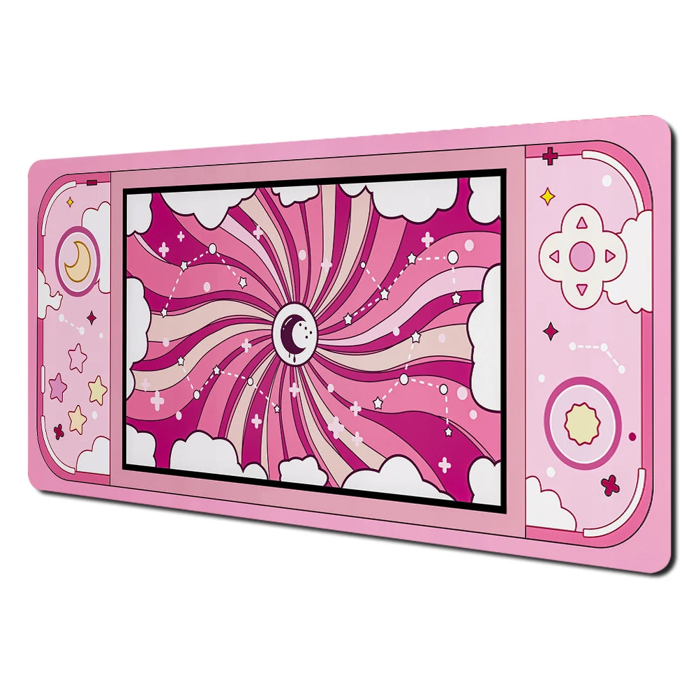 Pink Kawaii Gaming Mouse Pad