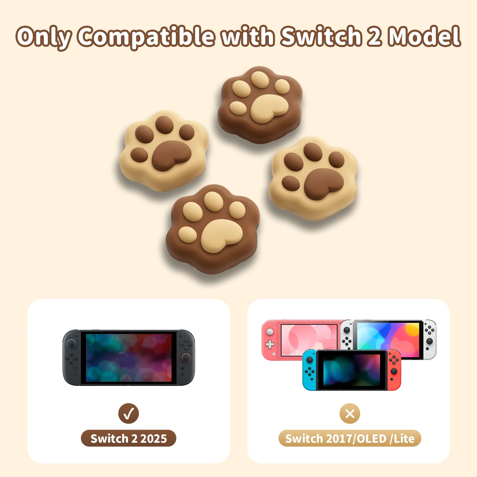 Cat-Paw Thumb Grips