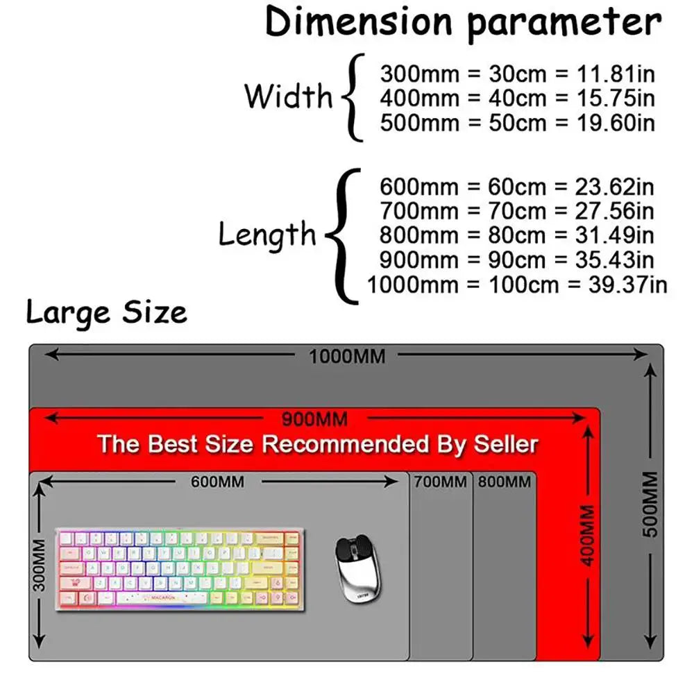Anime Cat XXL Desk Mat