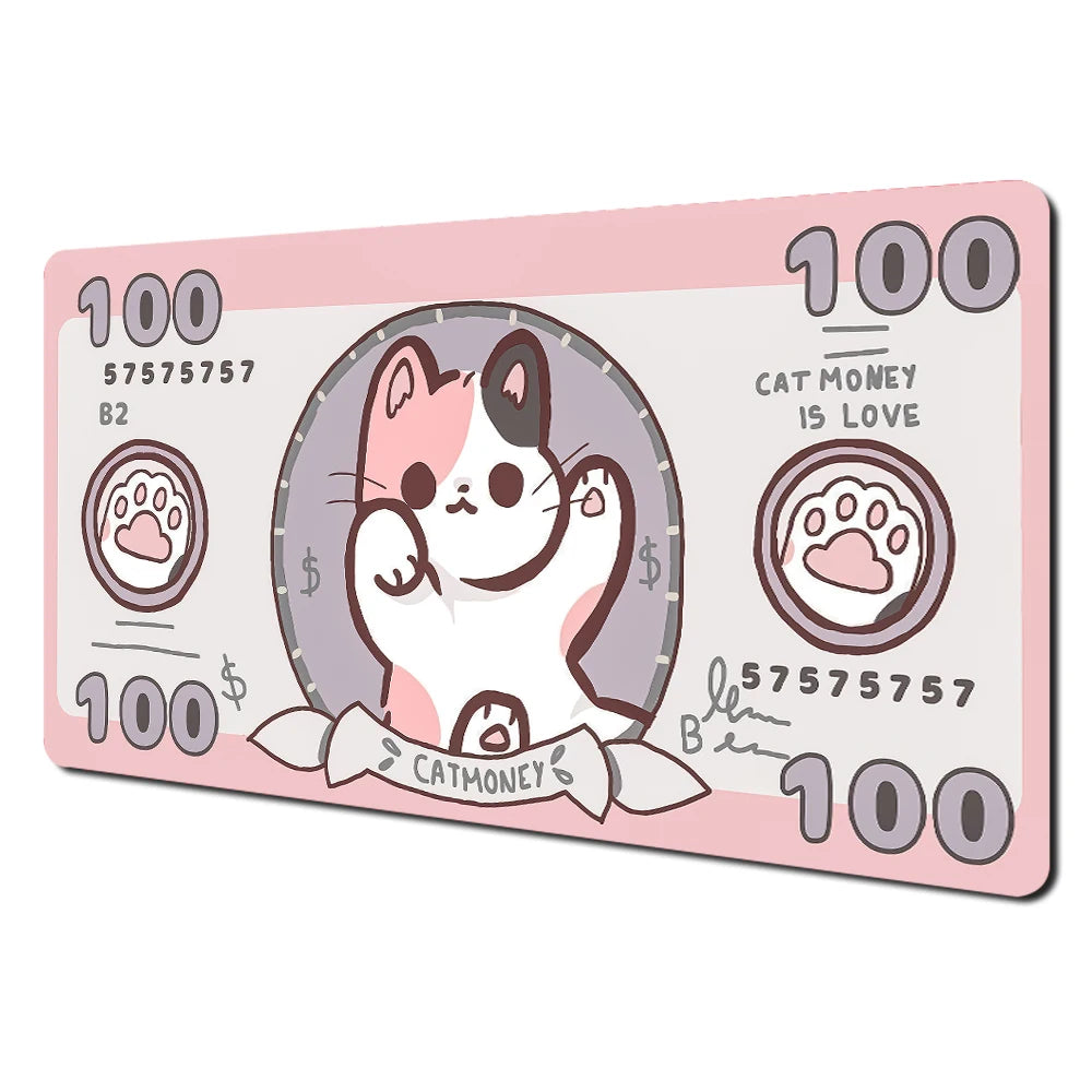 Pink Kawaii Gaming Mouse Pad