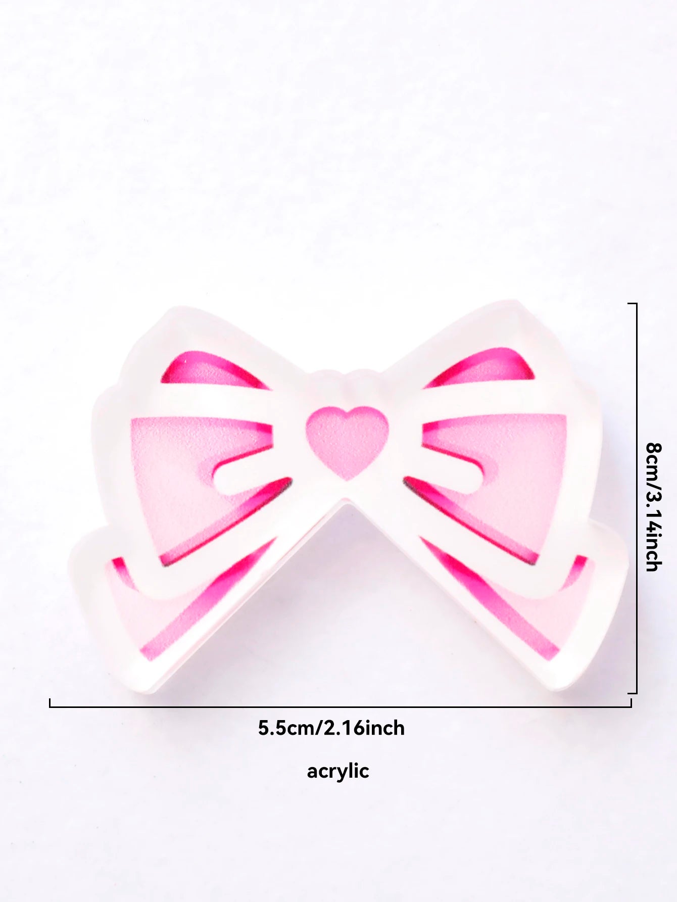 Kawaii Bow Monitor Decor (Pink)