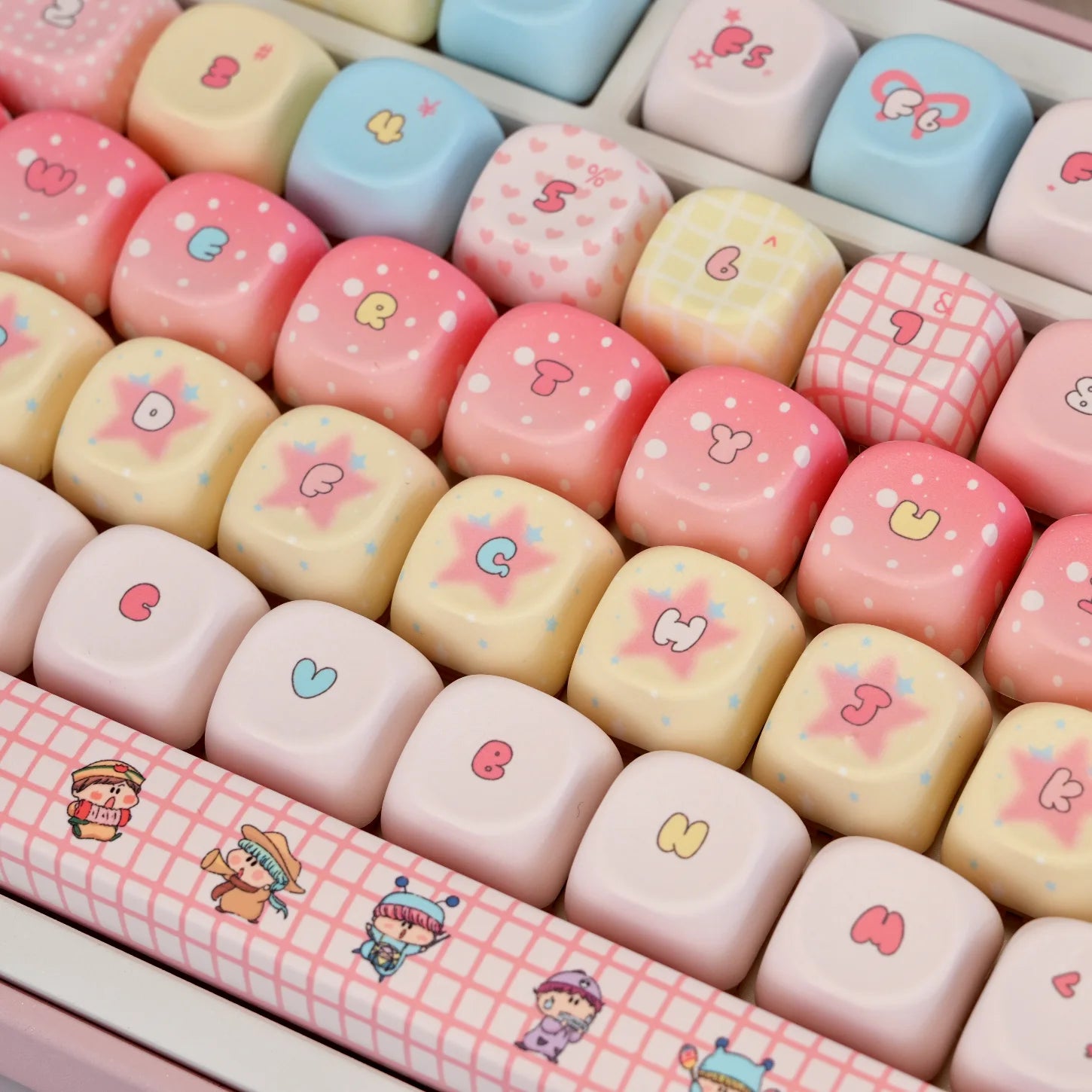 Magic Cat Keycap Set (Pink)