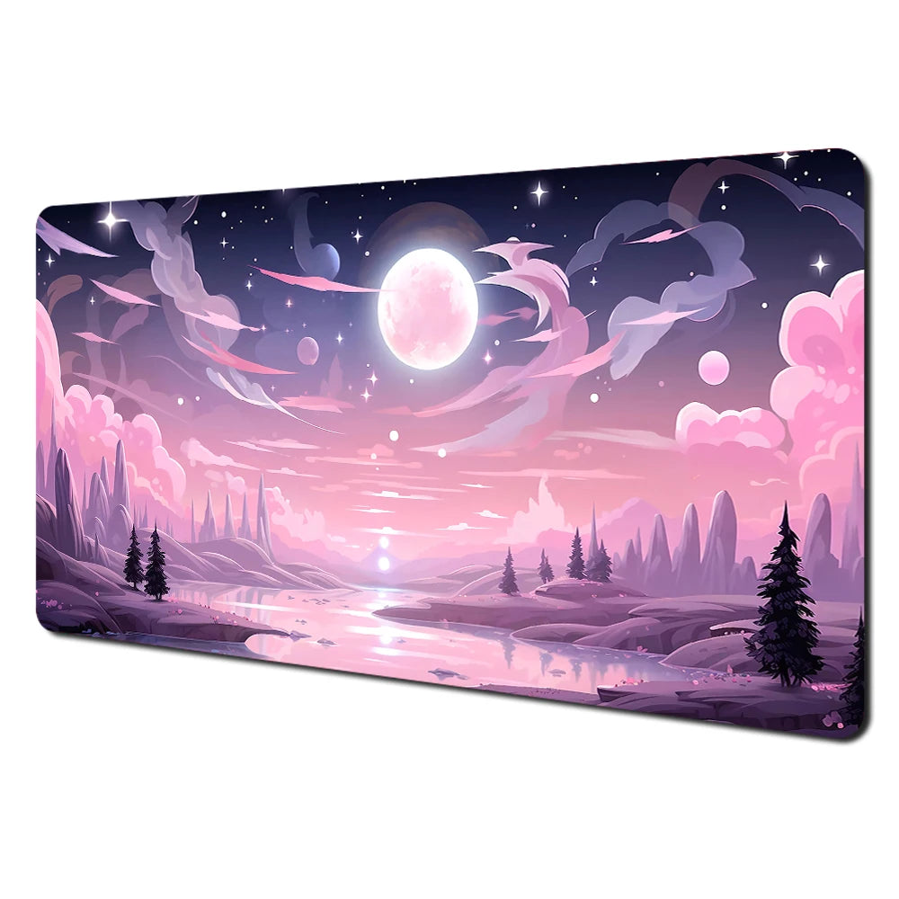 Pink Kawaii Gaming Mouse Pad