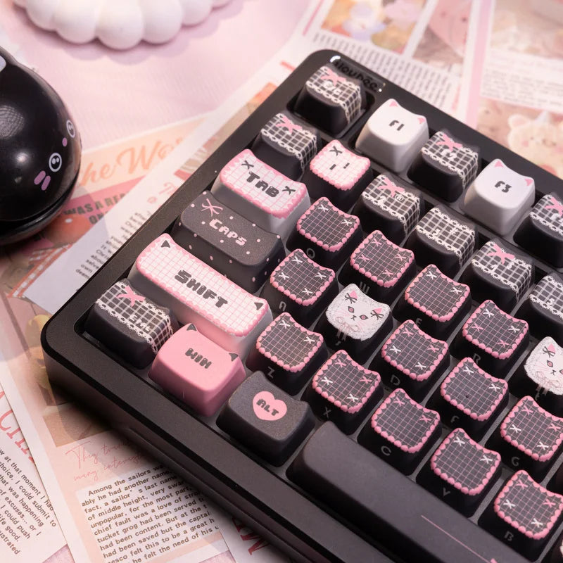 Lace Cat Keycap Set