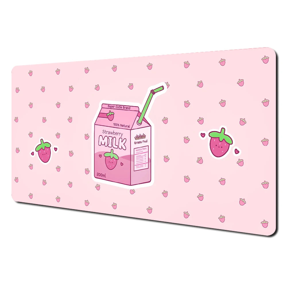 Pink Kawaii Gaming Mouse Pad