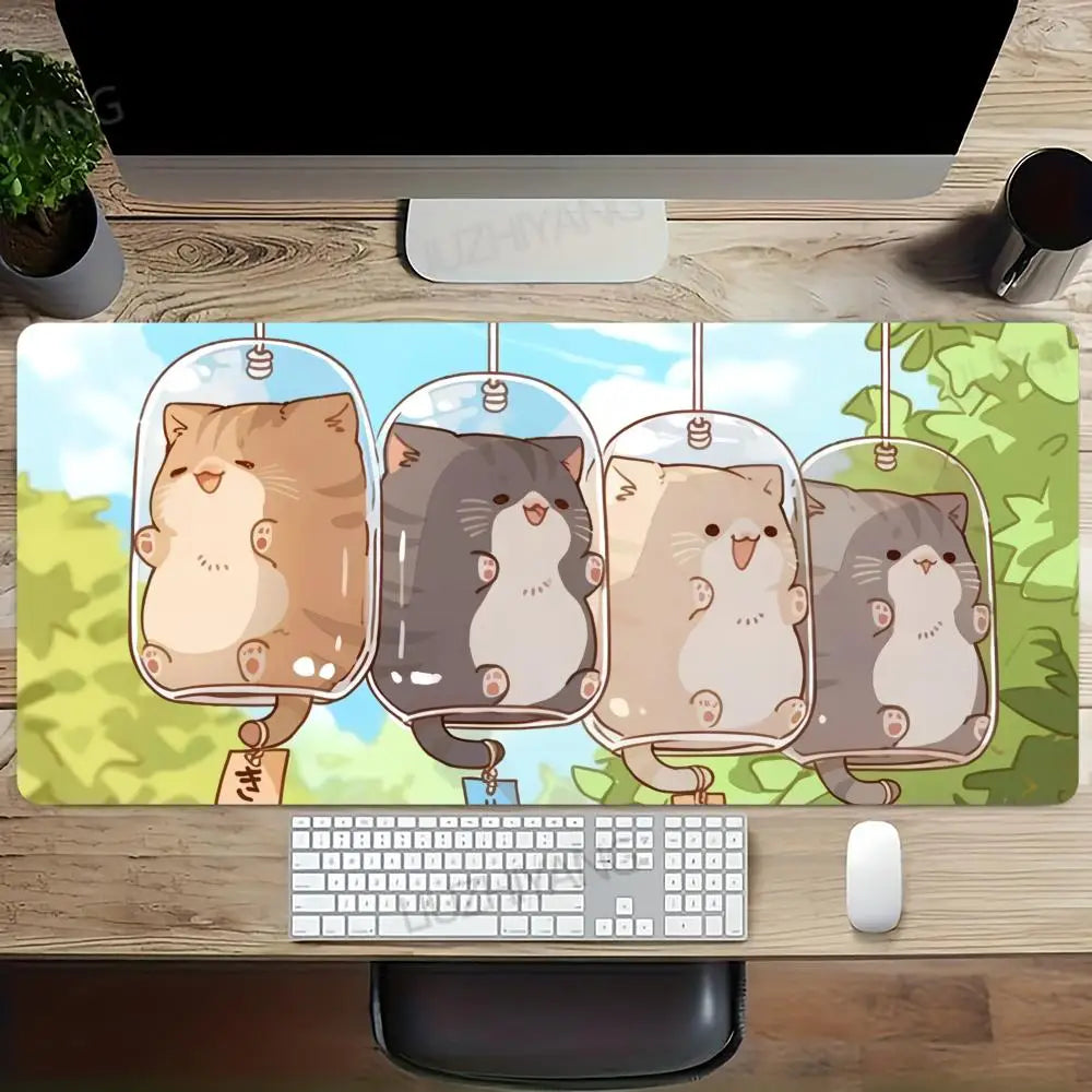 Anime Cat XXL Desk Mat