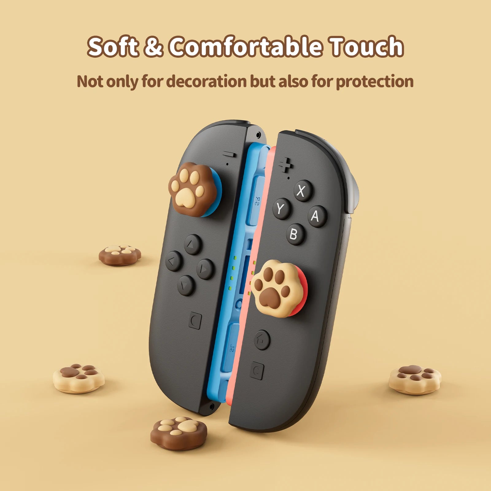 Cat-Paw Thumb Grips